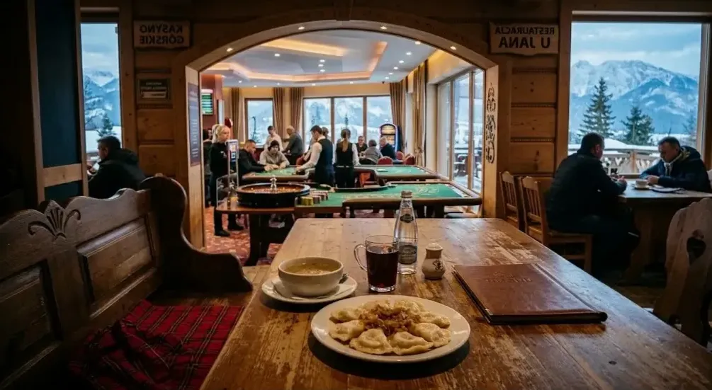 Szef baru przy kompozycji koktajlu