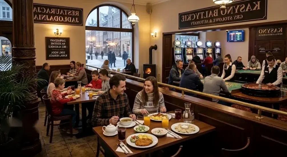 Prywatny stół gry w apartamencie